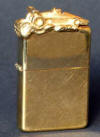 Sculpture gold filled